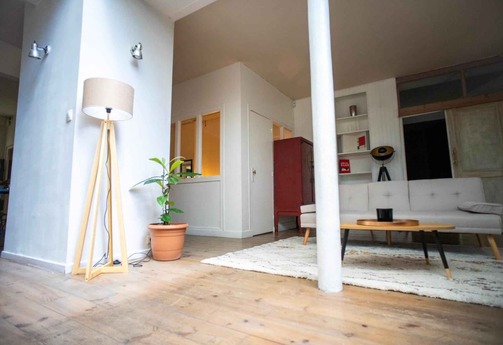 Loft Branche Dans Le Quartier Le Plus Tendance De * Parijs
